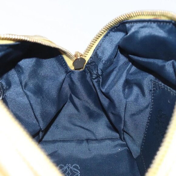 LOEWE Hand Bag Leather Gold Tone Auth - Picture 11 of 16